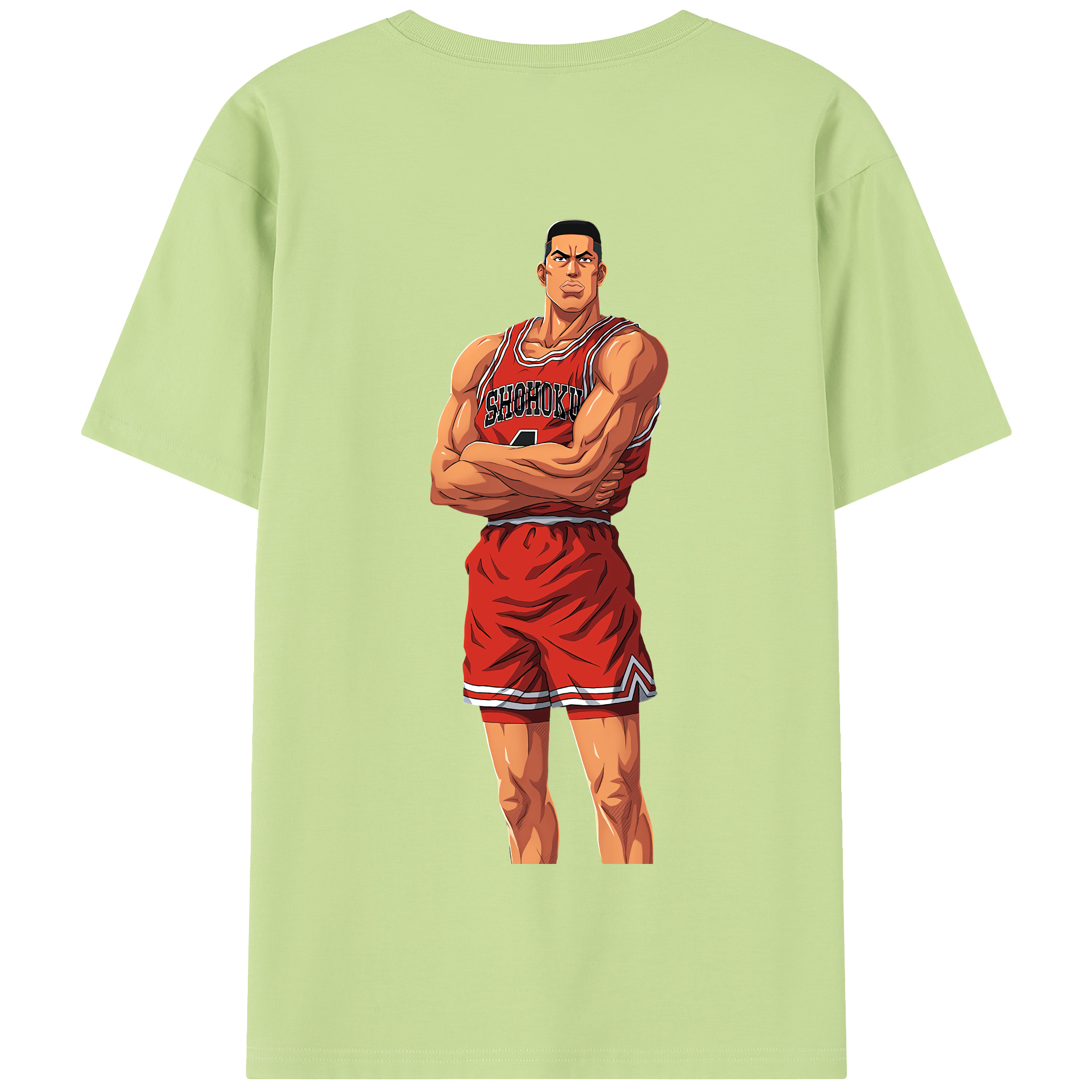 （画像用） SLAM DUNK／スラムダンク 綿100％半袖Tシャツ（背面プリント）